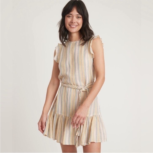 Marine Layer Laney Mini Dress Beach Stripe V2 size M new - Picture 1 of 7